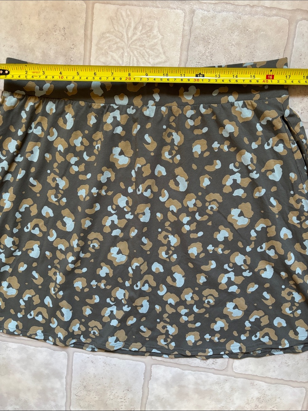 Pact Organic Cotton Green Leopard
Fit And Flare Skirt Size XL - Picture 5 of 7